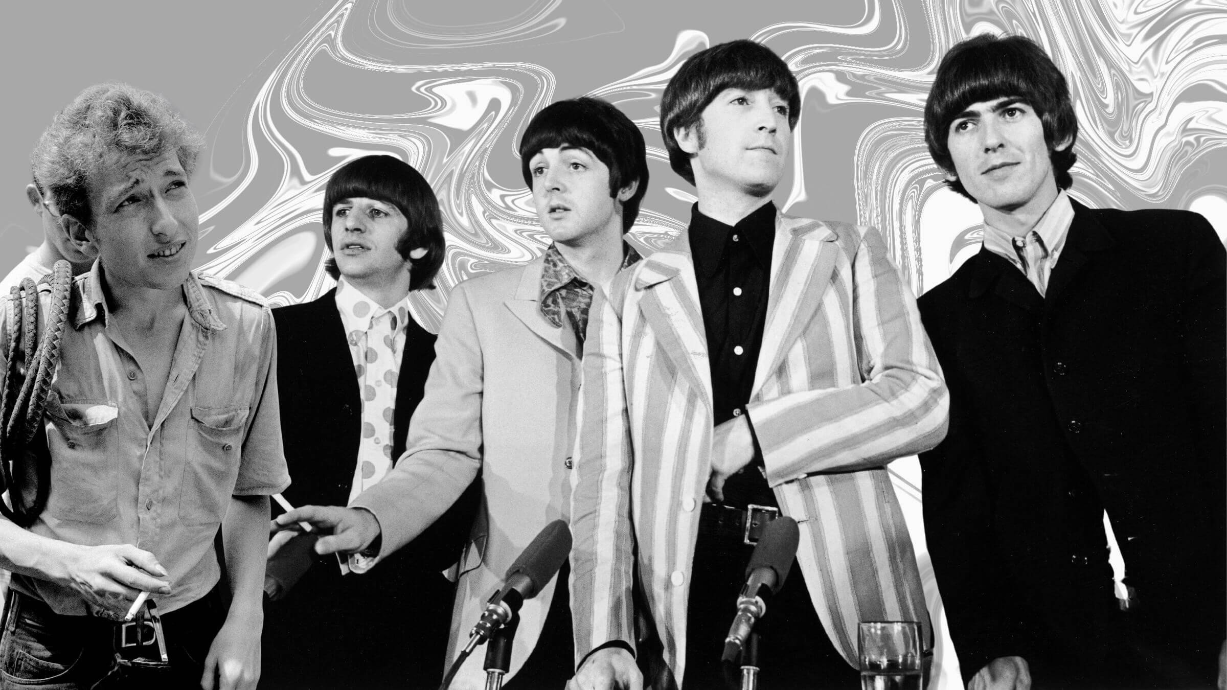 The Beatles and Bob Dylan may have influenced each other's music and lyrics more than we know.
