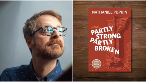 In Nathaniel Popkin's latest novel 'Partly Strong, Partly Broken,' a rabbi tries to keep her synagogue from falling apart — metaphorically and physically.