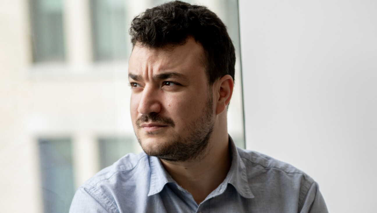 Mahmoud Khalil, who was targeted by the Trump administration for his participation in protests against Israel at Columbia University, poses for a portrait at the New York Civil Liberties Union offices in Manhattan.