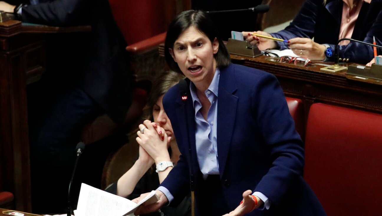 Democratic Party Secretary Elly Schlein during the Prime Minister’s briefing on the government’s action in the Chamber of Deputies in Rome on April 9th, 2026.