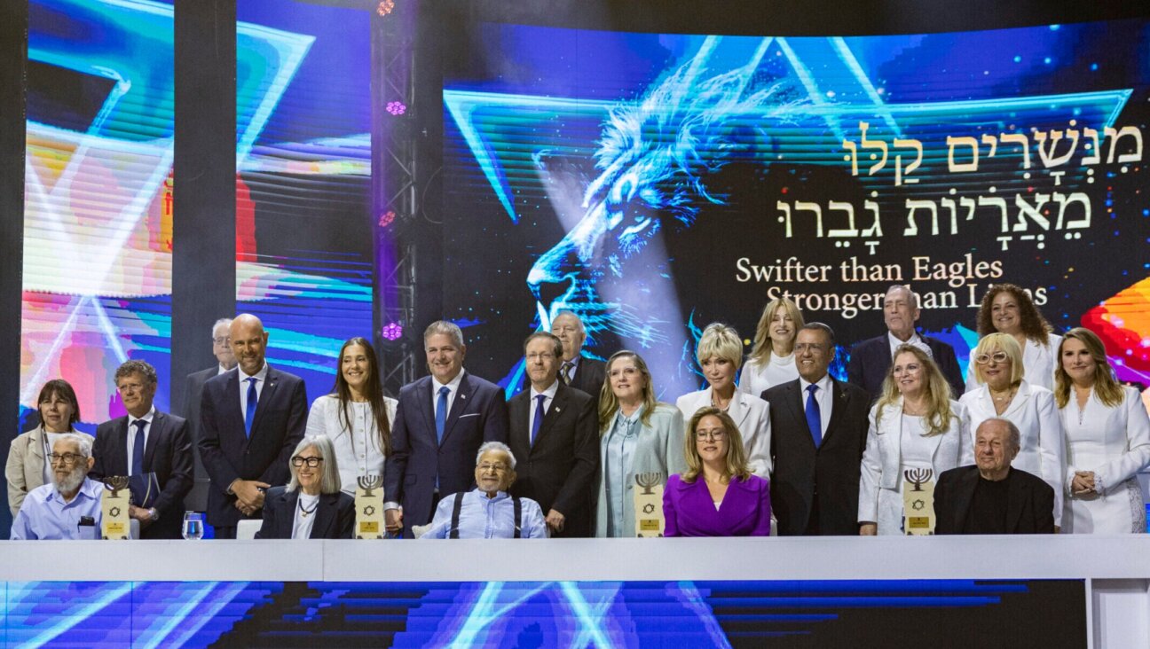 The Israel Prize ceremony in Jerusalem, on Israel’s 78th Independence Day, April 22, 2026. (Yonatan Sindel/Flash90)