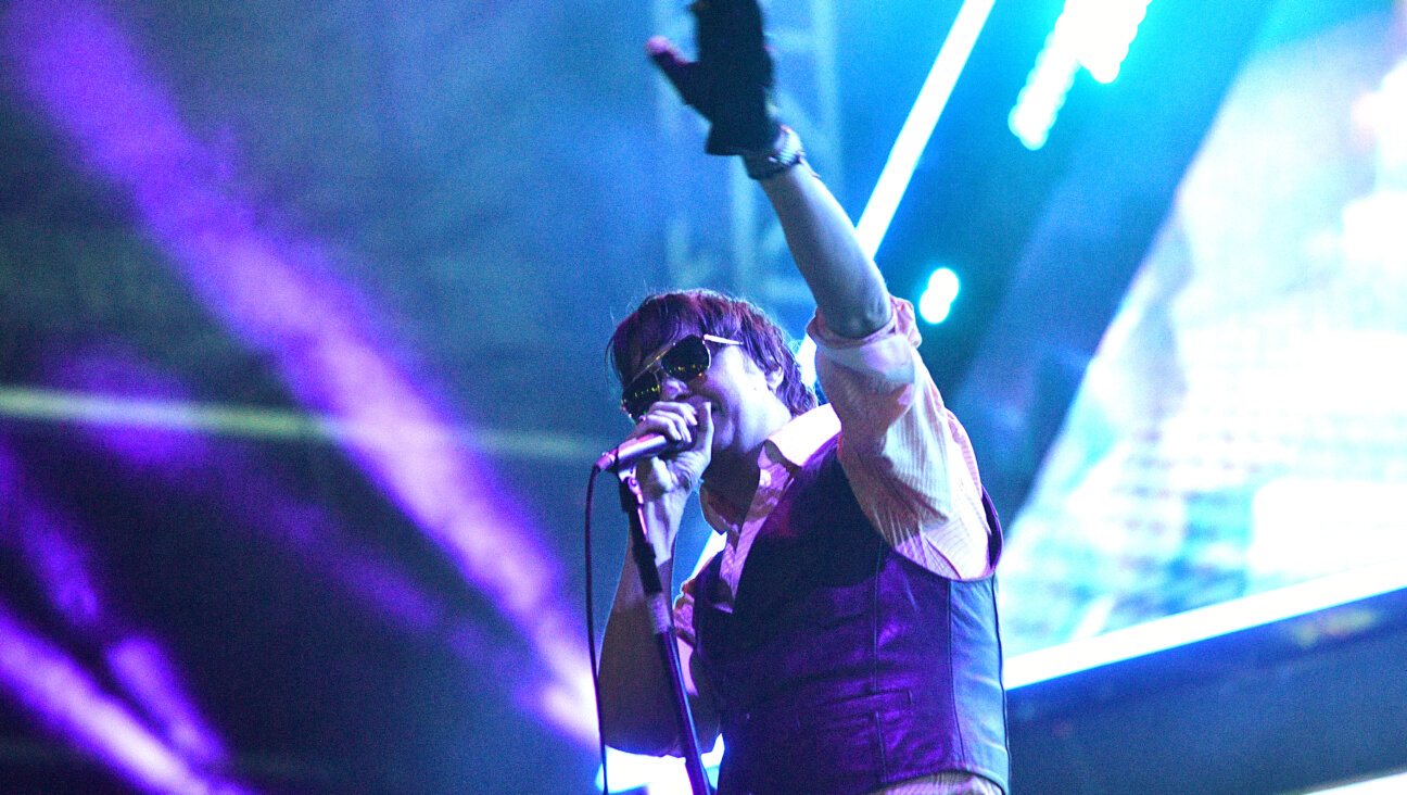 Julian Casablancas of The Strokes performs at All Points East Festival 2023 at Victoria Park on August 25, 2023 in London, England.