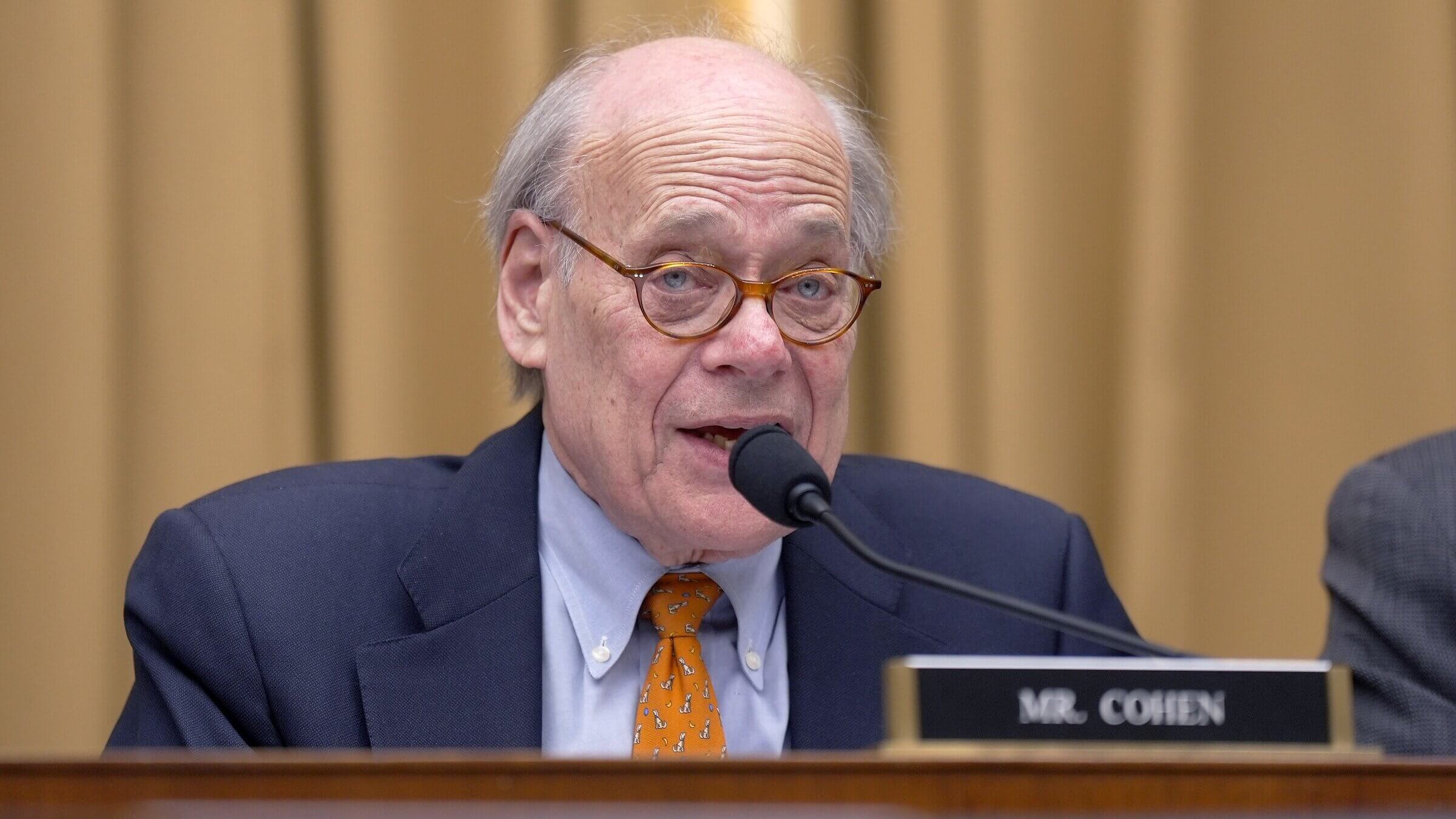 Rep. Steve Cohen (D-TN) questions Special Counsel Jack Smith as he testifies during a hearing before the House Judiciary Committee in January. 