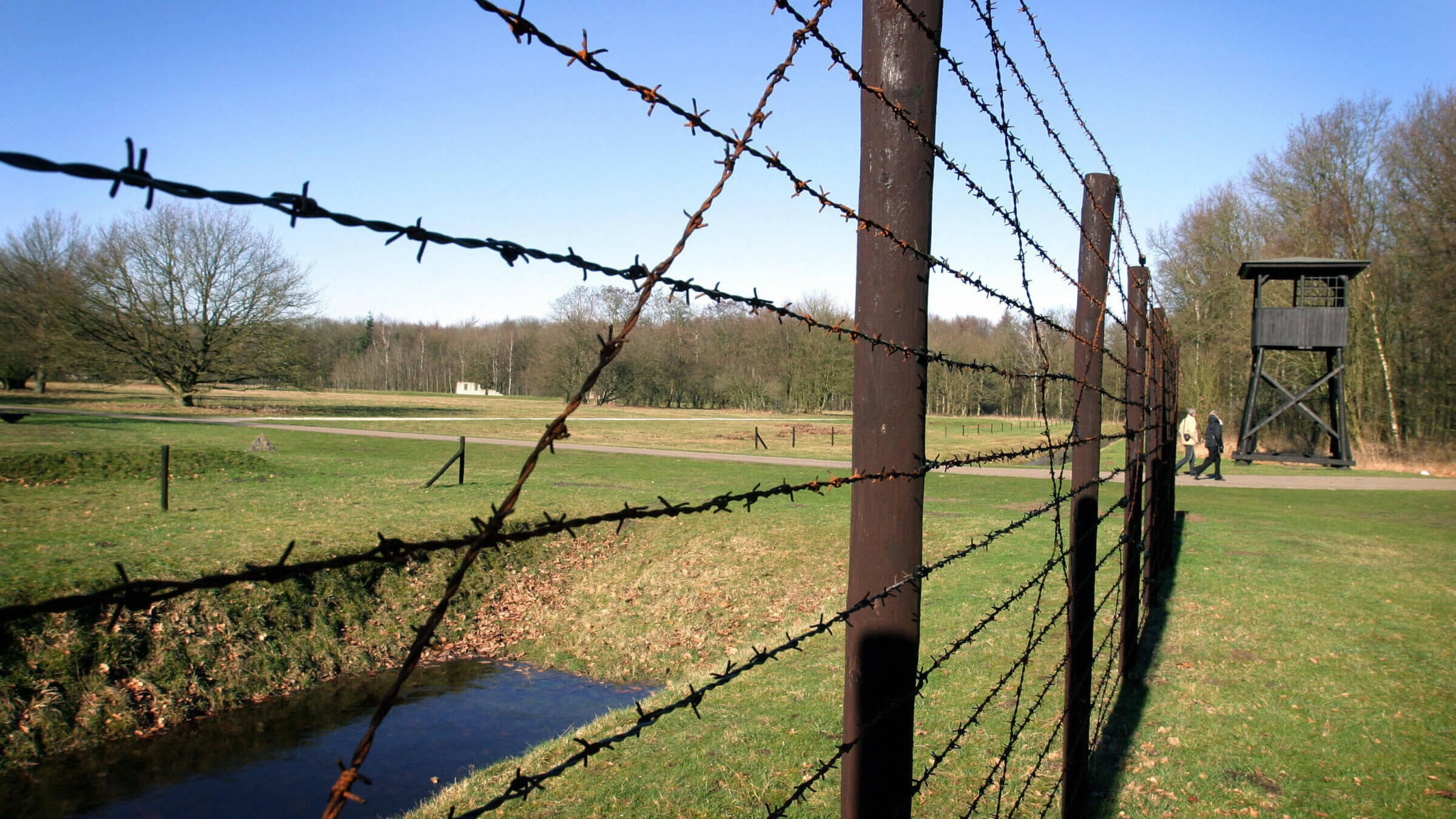 The Dutch World War II Nazi transit camp in Westerbork. Some 102,000 Dutch Jews transited at Westerbork before being deported to the Auschwitz death camp in Poland. 