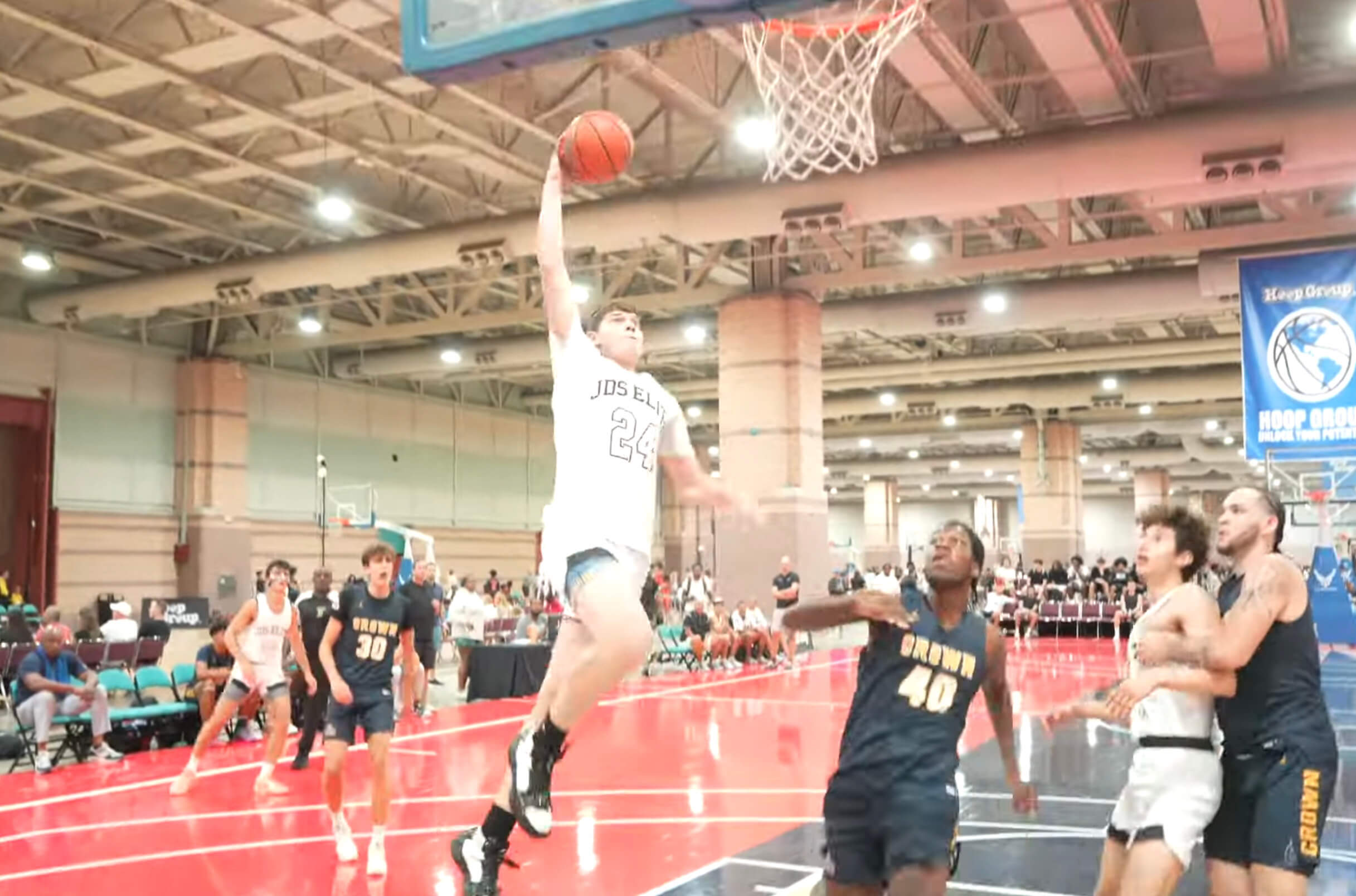 An Orthodox Jewish hooper famous for viral dunks aims to break Division-I...