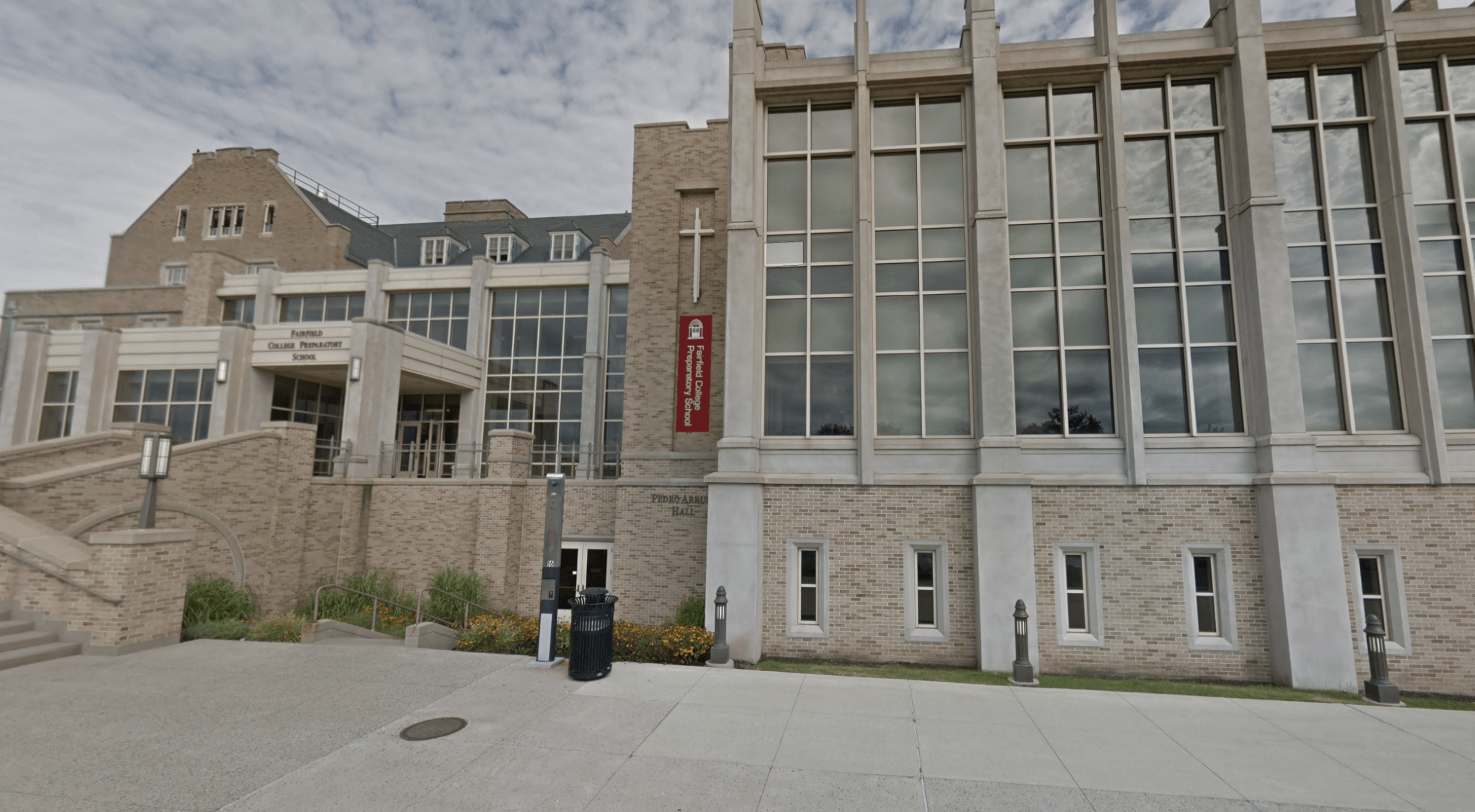 Fairfield College Preparatory Academy in Fairfield, Connecticut, as captured in 2018.