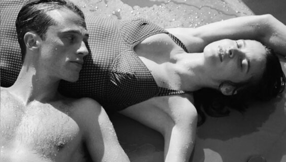 Benjamin Voisin and Rebecca Marder in 'The Stranger.'