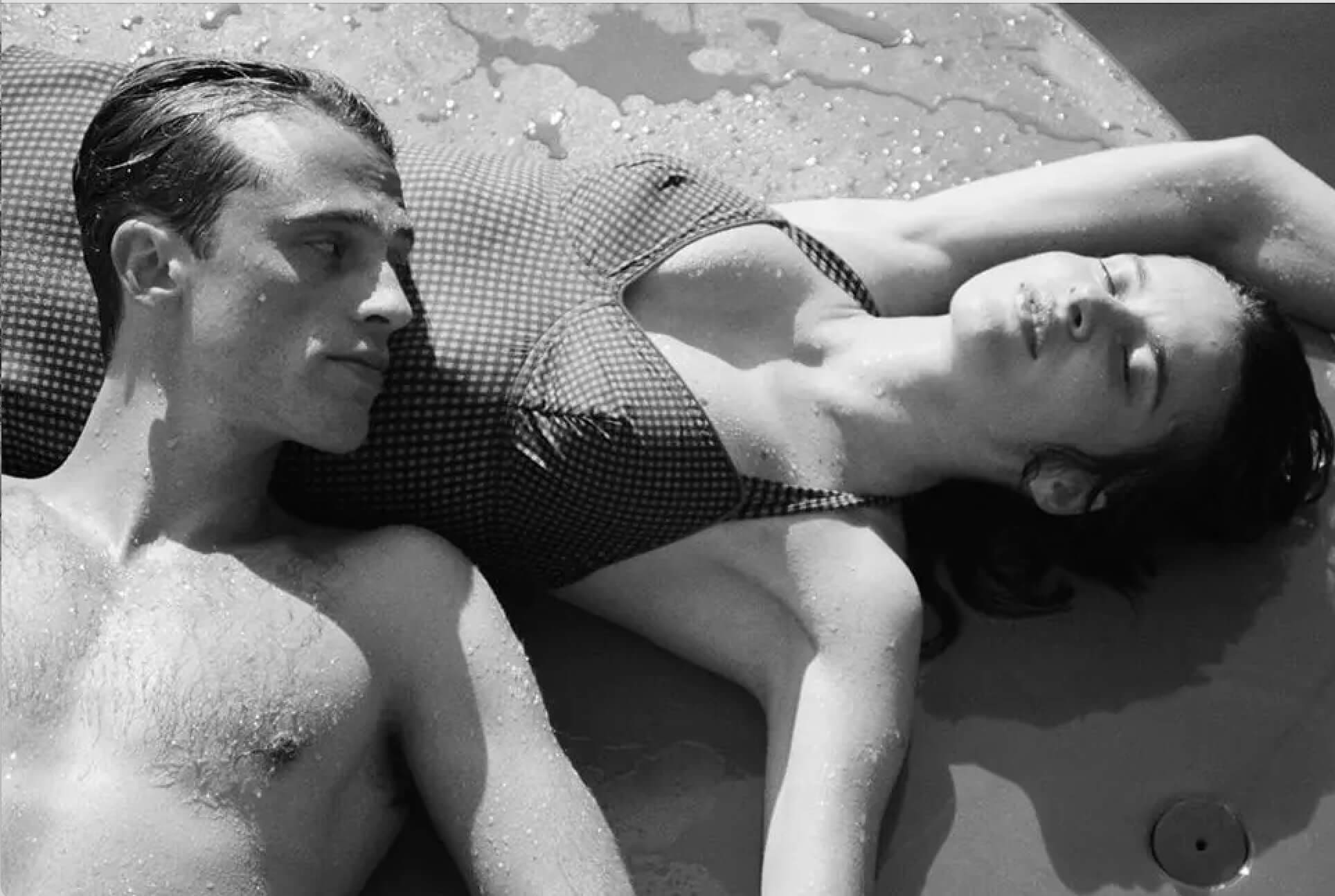 Benjamin Voisin and Rebecca Marder in 'The Stranger.'