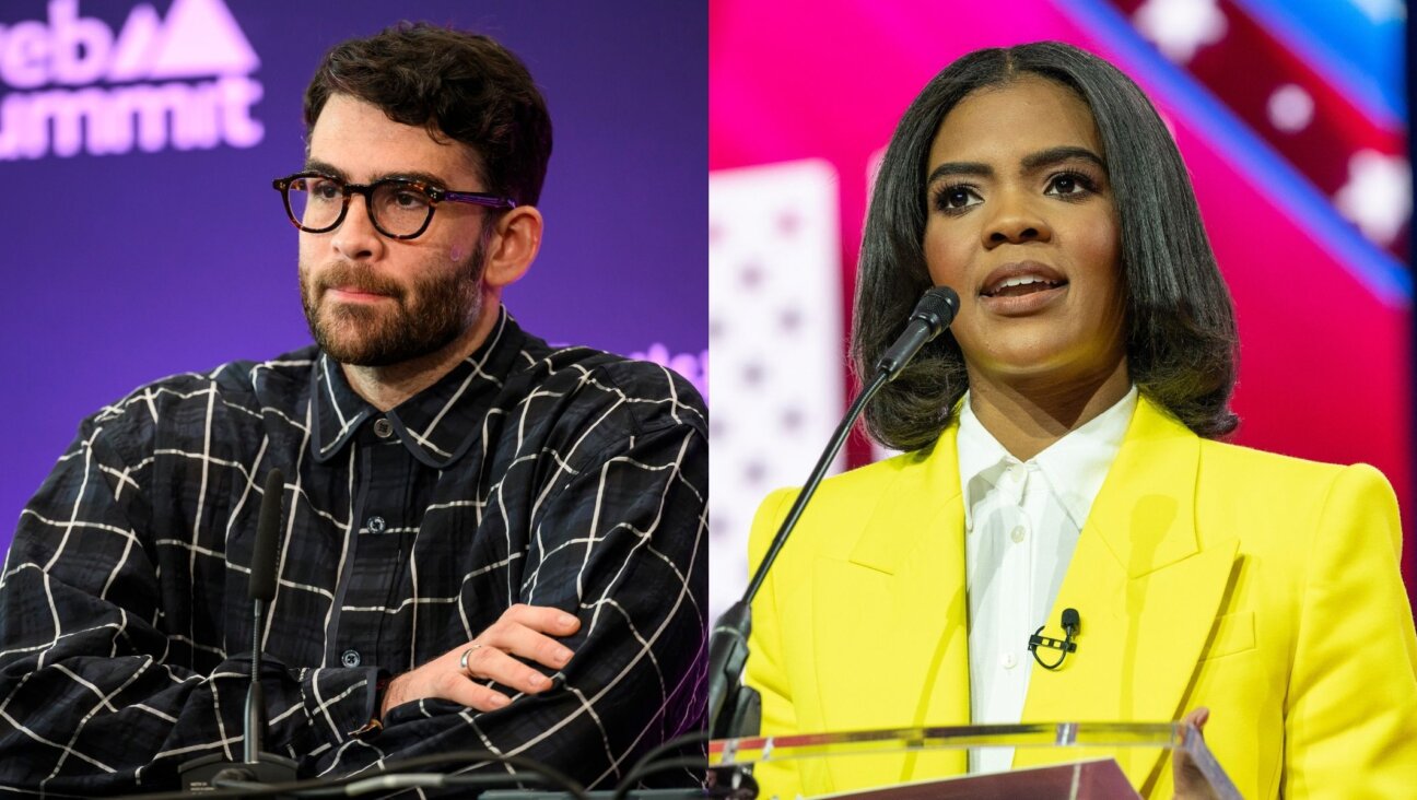 Hasan Piker (L) and Candace Owens (R) are the subjects of a new bipartisan House resolution condemning antisemitism introduced by Reps. Mike Lawler and Josh Gottheimer. (Lev Radin/Pacific Press/LightRocket via Getty Images)(Noushad Thekkayil/NurPhoto via Getty Images)