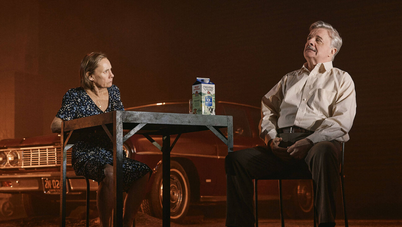 Laurie Metcalf and Nathan Lane in 'Death of a Salesman.'