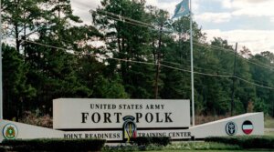 The Joint Readiness Training Center at Fort Polk is shown November 14, 2002 in Louisiana. (Mario Villafuerte/Getty Images)