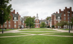 Ohio University's campus.