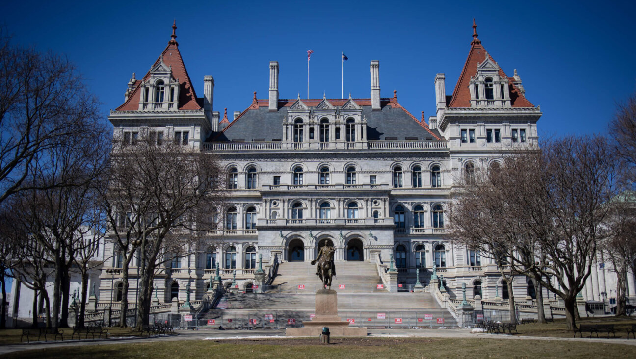 The New York State Capitol building in Albany, New York.