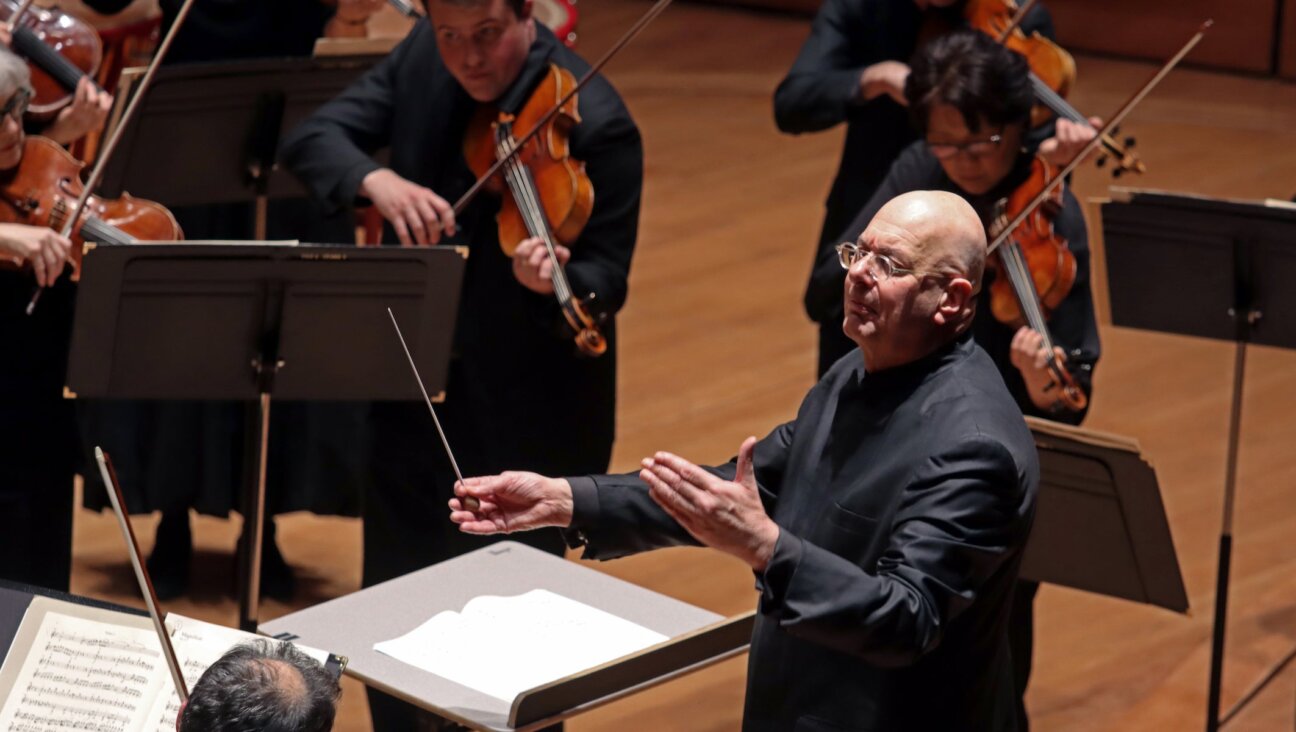 Leon Botstein leading the American Symphony Orchestra in Johann Christian Bach’s “Symphony in G minor” in the program “Sons of Bach” at Alice Tully Hall on Thursday night, December 19, 2019 in New York, NY. (Hiroyuki Ito/Getty Images)