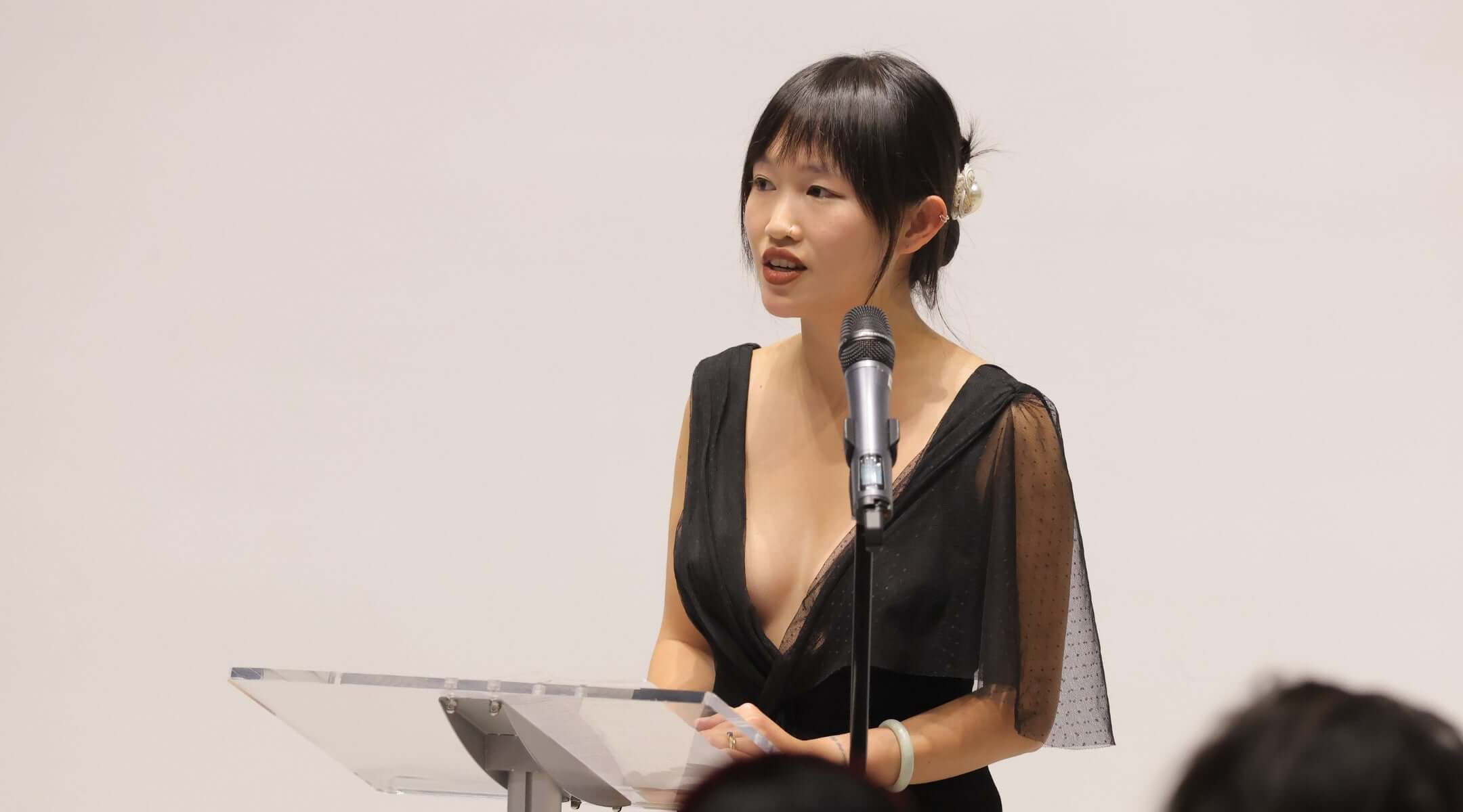 Author Rebecca “R. F.” Kuang is facing backlash for including an Israeli character in her upcoming novel, “Taipei Story.”(JP Yim/Getty Images for Girls Write Now)