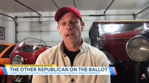 Ohio Republican gubernatorial candidate Casey Putsch during an interview on NBC4 Columbus, May 1, 2026. (Screenshot via YouTube)