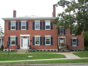 A campus building at Middlebury College. Student leaders at the Vermont school's Hillel voted to rename the Jewish student organization last week.