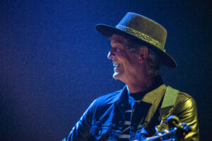 Rodney Crowell performs at Bojangles Coliseum in North Carolina, 2018.