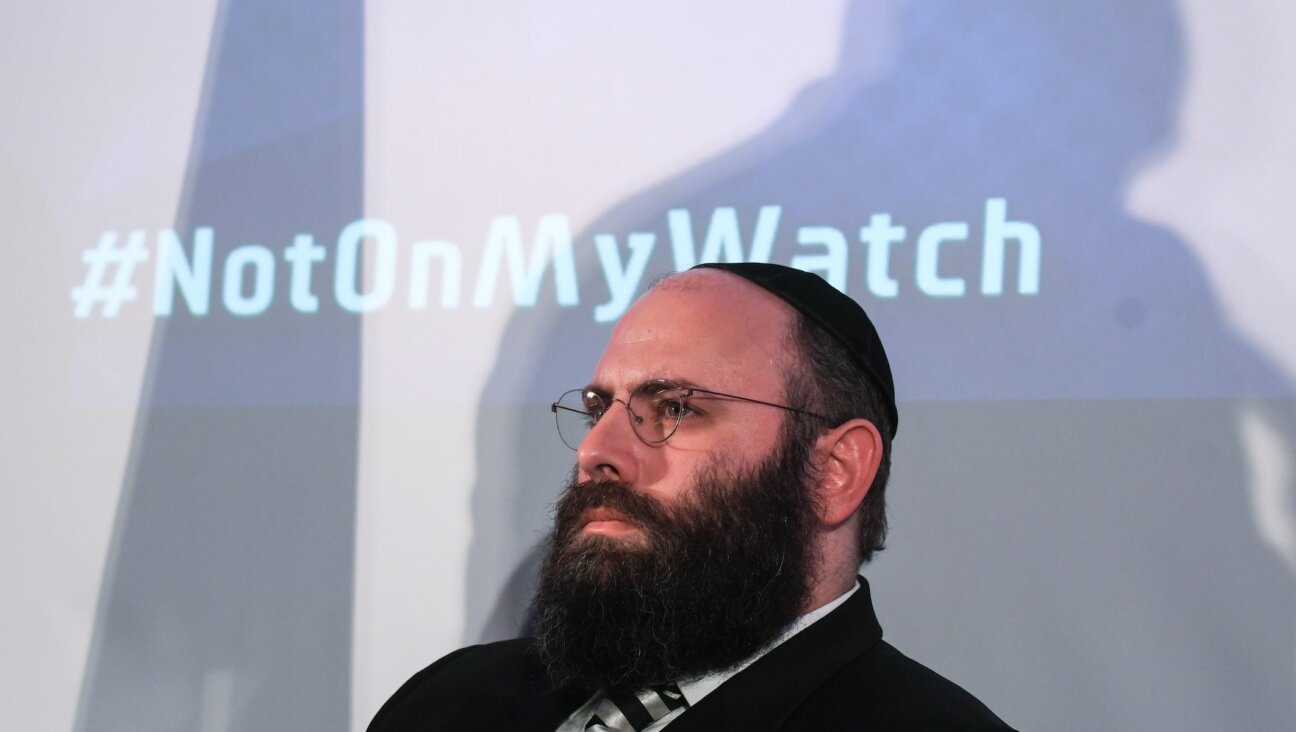 Rabbi Menachem Margolin, the chairman and founder of the European Jewish Association, led a petition accusing the Antwerp Public Prosecutor’s Office of “effectively criminalizing the act of circumcision” and infringing on religious freedom. (Artur Widak/NurPhoto via Getty Images)