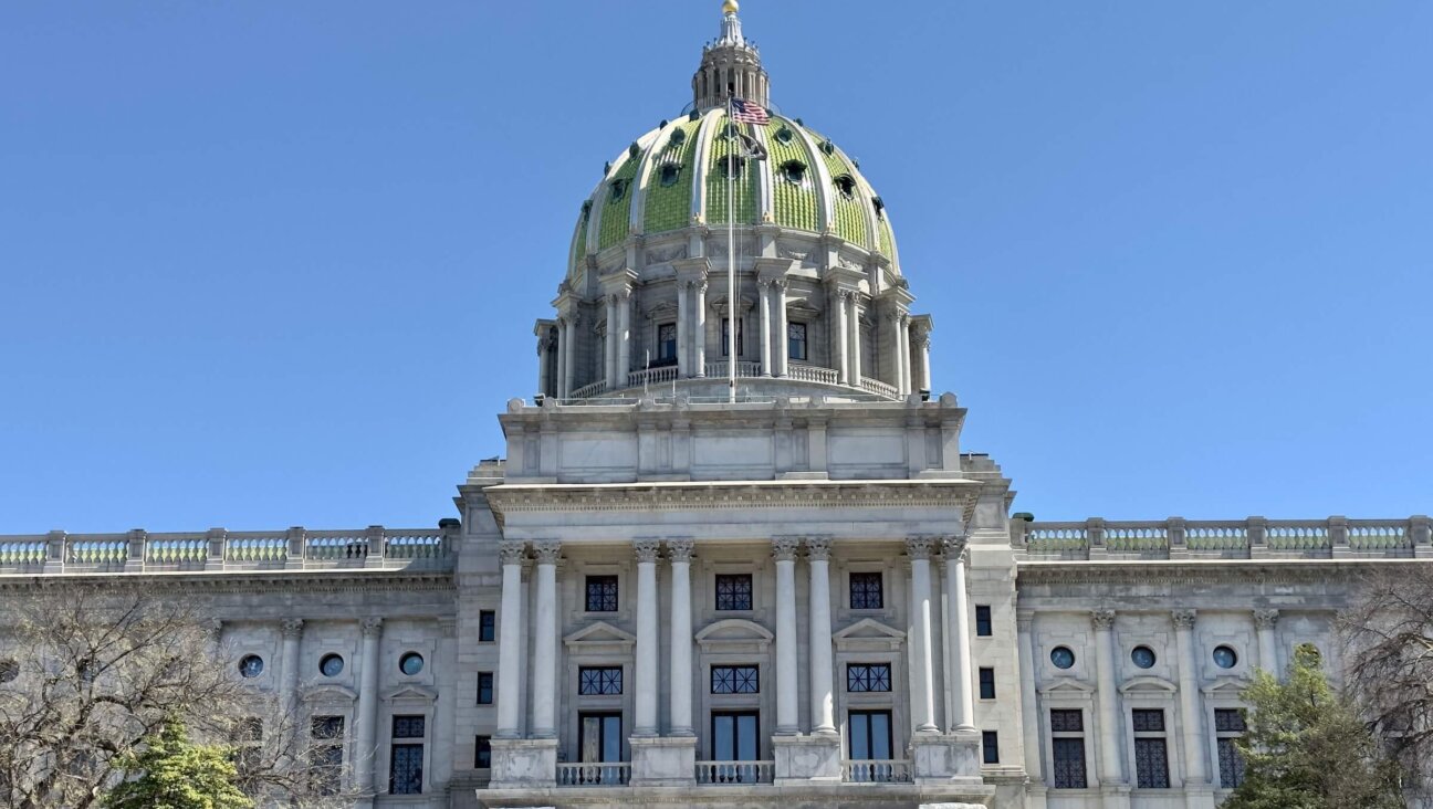 The Pennsylvania State Capitol in downtown Harrisburg. 