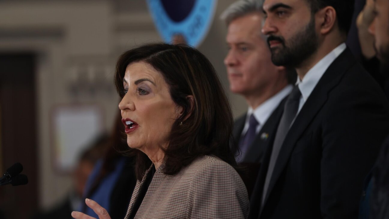 New York Governor Kathy Hochul joined by New York City Mayor Zohran Mamdani on Feb. 10.