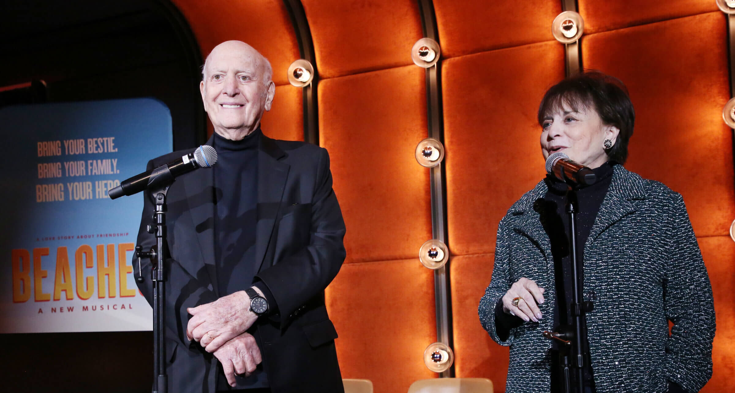 Mike Stoller and Iris Rainer Dart.