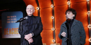 Mike Stoller and Iris Rainer Dart.
