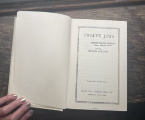 My used copies of Hector Bolitho's 'Twelve Jews'.