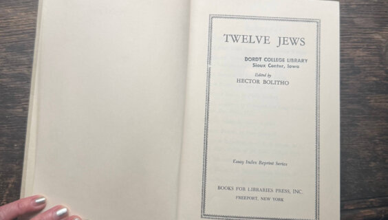 My used copies of Hector Bolitho's 'Twelve Jews'.