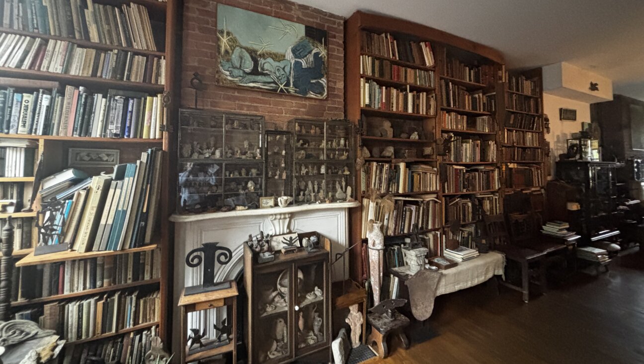 An image inside Ben-Zion's preserved brownstone in Chelsea.