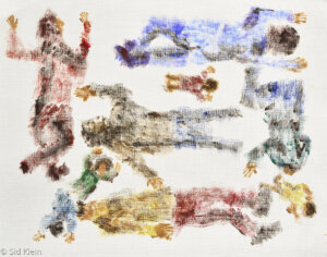 'Nine More Dead' — a Sid Klein painting inspired by Oct. 7.
