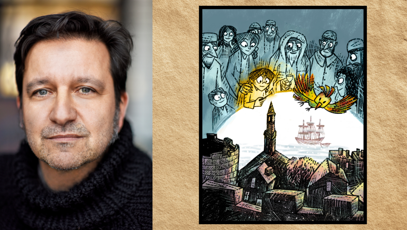 Julian Voloj wrote the graphic novel 'Remnants' about the Jews who established the first congregation in New York.