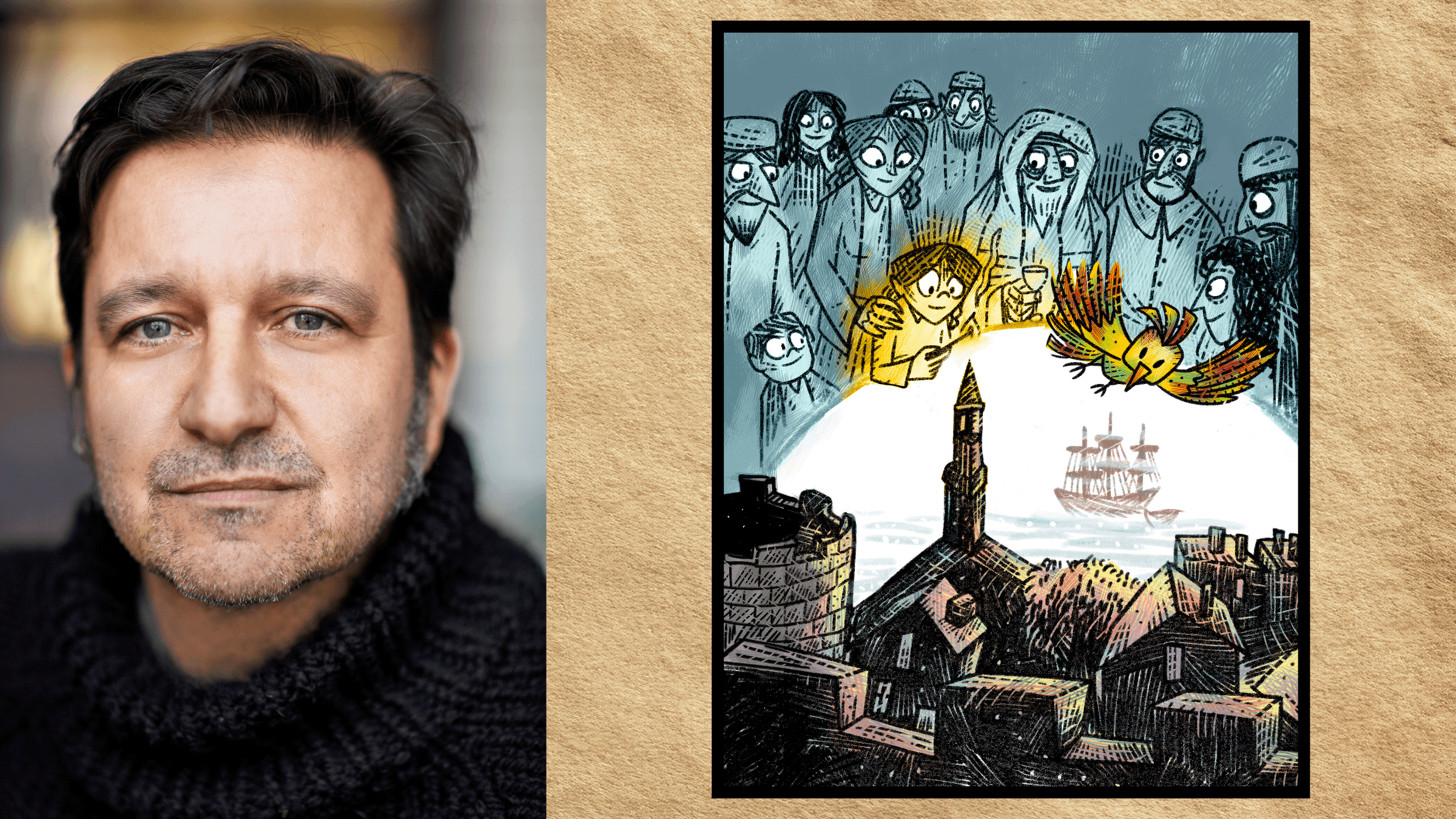 Julian Voloj wrote the graphic novel 'Remnants' about the Jews who established the first congregation in New York.