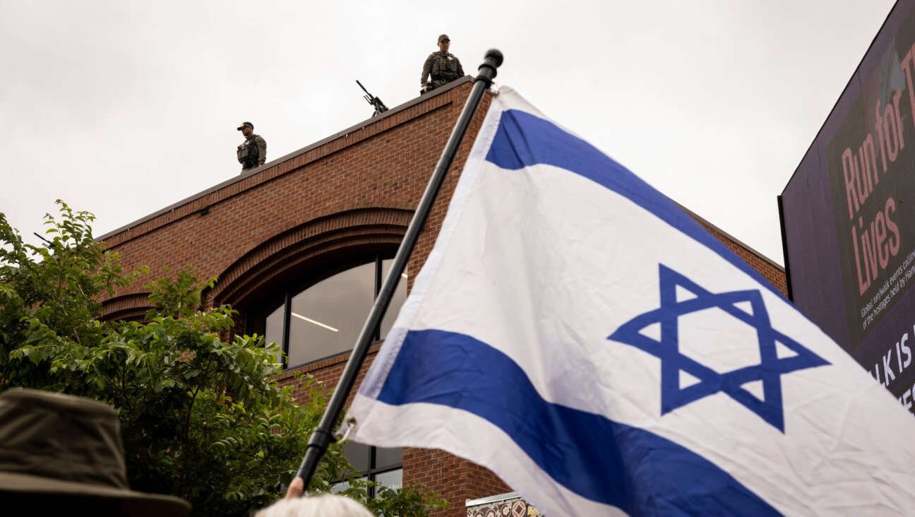 Police tactical teams maintain watch over the Boulder Jewish Festival on June 8, 2025 in Boulder, Colorado. (Chet Strange/Getty Images)