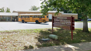 Antisemitic and anti-Israel graffiti was found outside Greenwood Elementary School in Olney, Maryland. (Google Streetview)