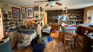 A photo of the interior of Deborah Brodie and Jay Brill's residence in Rockville, Maryland.