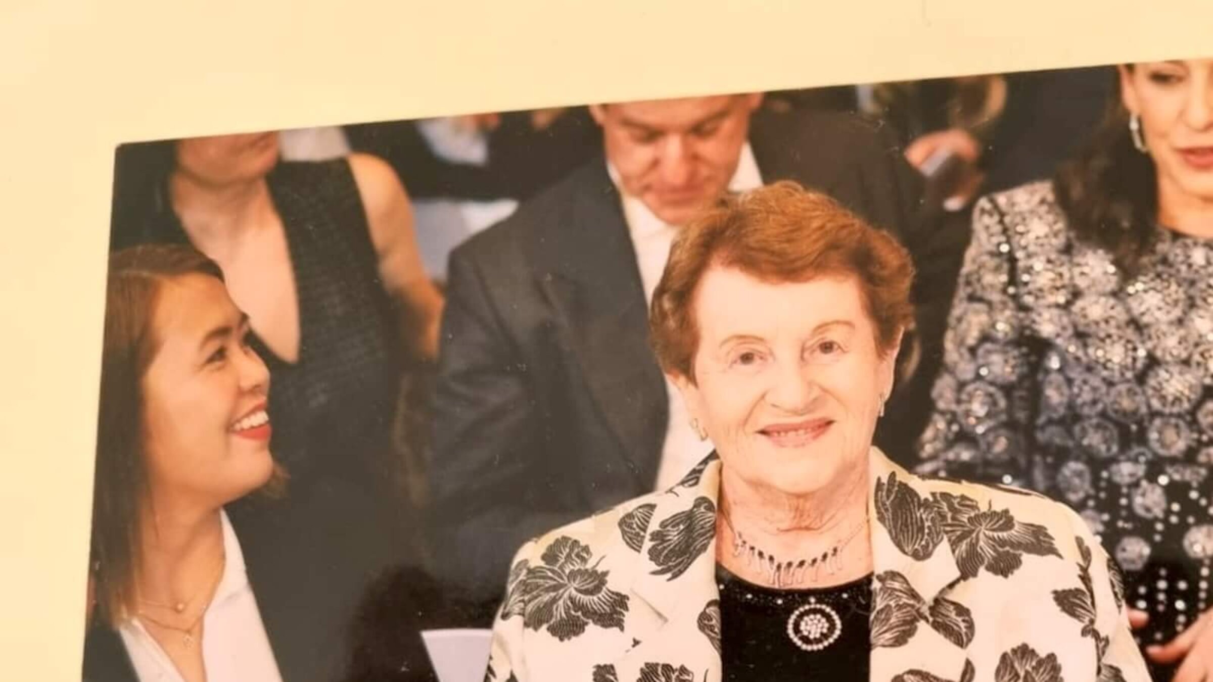 A photograph of Savta Sarah, 2019