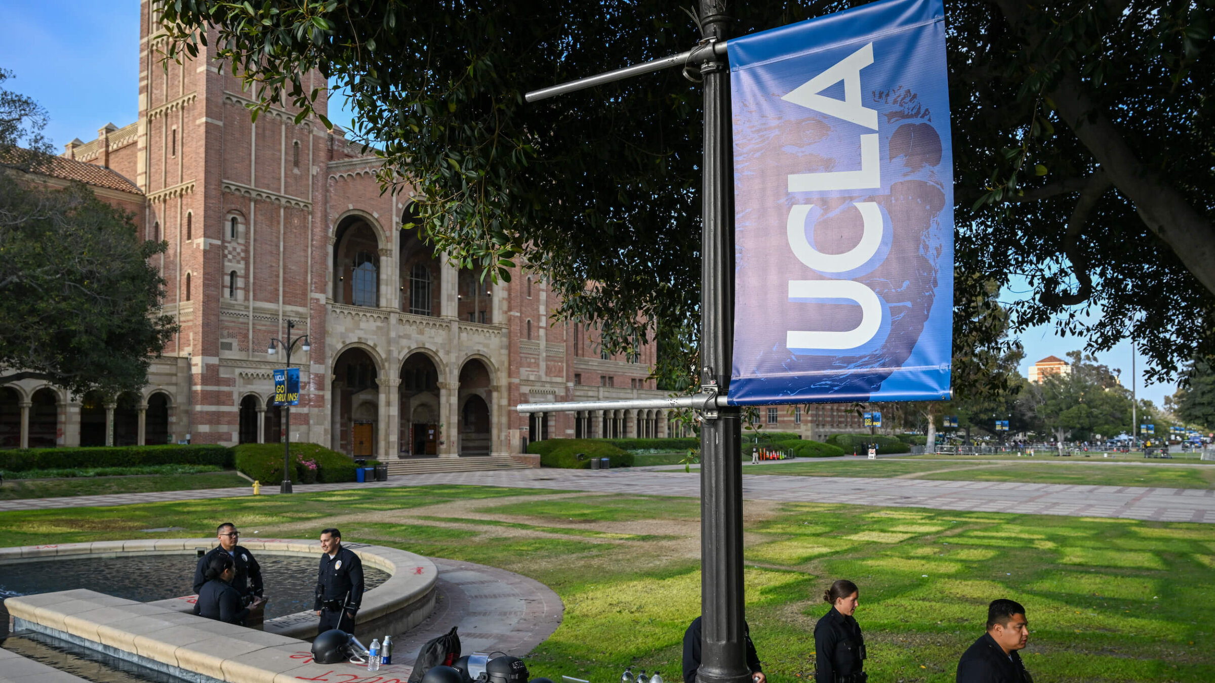 The University of California Los Angeles campus on May 2, 2024.