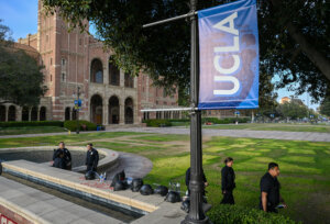 The University of California Los Angeles campus on May 2, 2024.