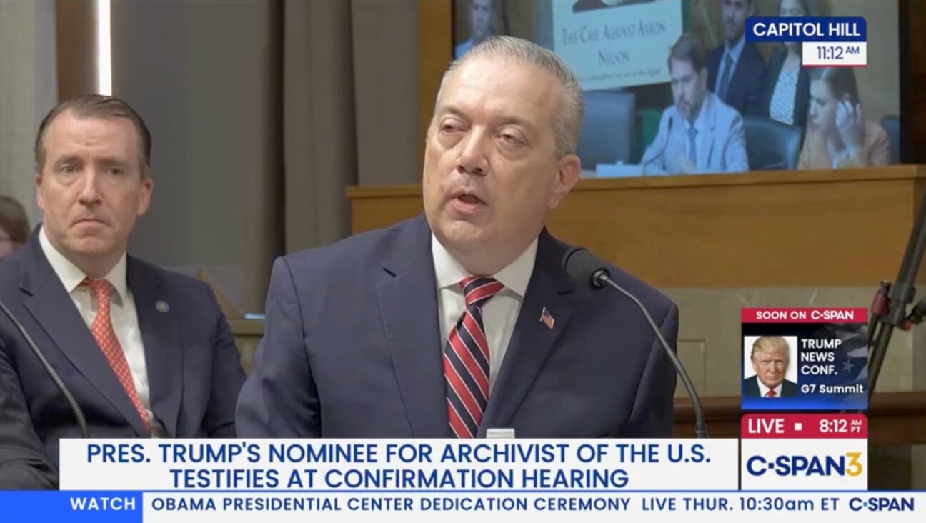 Charlton Allen testifies in the U.S. Senate at his confirmation hearing. (C-SPAN)