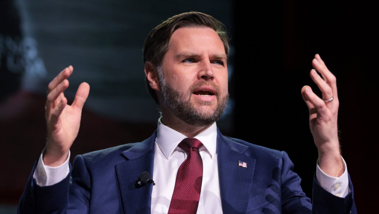 Vice President JD Vance speaks on April 14. 