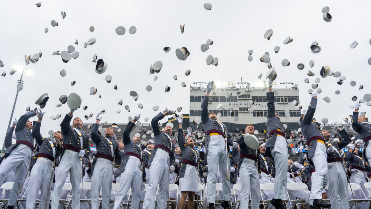 Graduating cadets at the U.S. Military Academy in West Point. 