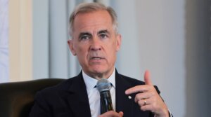 Canadian Prime Minister Mark Carney speaks at the Economic Club Of New York in New York City, May 28, 2026.