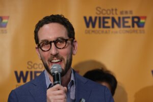 California congressional candidate Scott Wiener on June 02. 