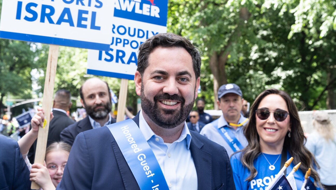 Rep. Mike Lawler participates in the annual Israel Day Parade on 5th Avenue, May 31, 2026. (Lev Radin/Pacific Press/LightRocket via Getty Images)