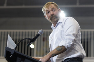 Democratic U.S. Senate candidate Graham Platner. 