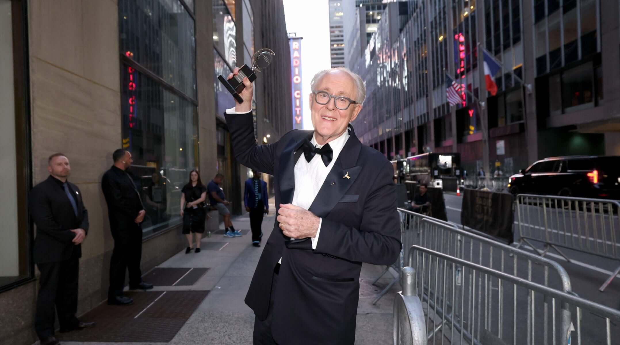 John Lithgow attends The 79th Annual Tony Awards on June 7, 2026, in New York City.