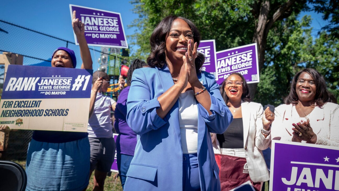 Janeese Lewis George volunteers campaign for her in Washington, D.C., on June 16, 2026.