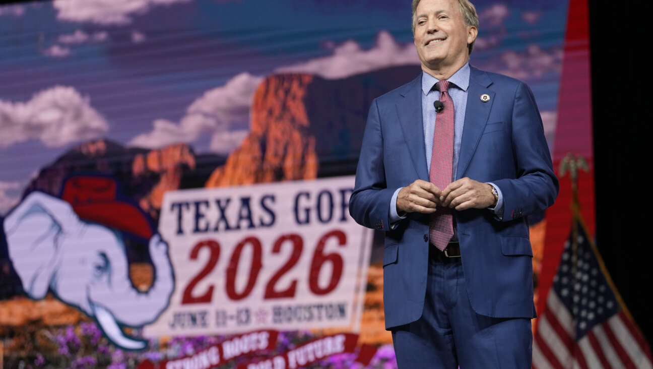 Ken Paxton speaks during the Texas GOP convention in the George R. Brown Convention Center in Houston Friday, June 12, 2026. 