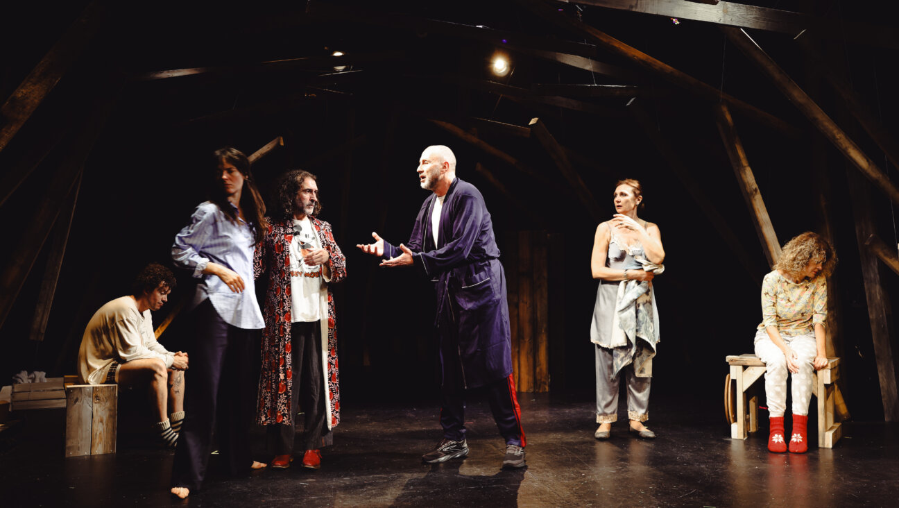 The cast of Alia Azamat Ashkenazi and Allie Avital's <i>The Naked Woman.</i>
